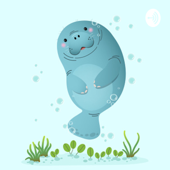 Lovable Manatees