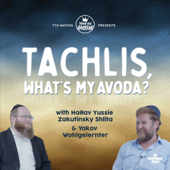 Tachlis, What's My Avoda?
