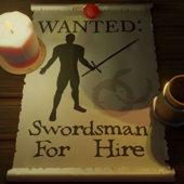 Wanted: Swordsman for Hire