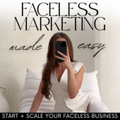 Faceless Marketing Made Easy | Faceless Digital Marketing, Digital Products, Social Media, Passive Income, Side Hustle