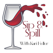 Sip & Spill with Kari Heller - Episode 1 featuring Cathy Sheffield