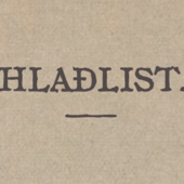 HLAÐLIST.