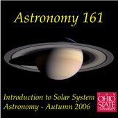 Astronomy 161 - Introduction to Solar System Astronomy